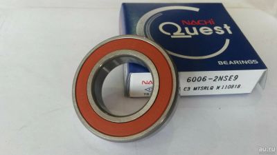 Лот: 13866343. Фото: 1. 6006-2nsf9 Подшипник NACHI 30x55x13. Ходовая, подвеска, рулевое управление