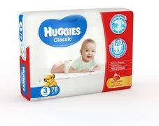 Лот: 4274425. Фото: 1. Подгузники Huggies Classic №3... Детская гигиена