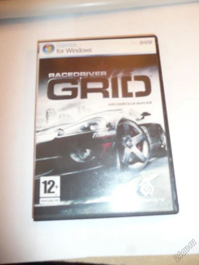 Лот: 5646773. Фото: 1. DVD с игрой "Racedriver GRID... Игры для ПК