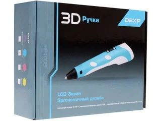 Лот: 11505786. Фото: 1. Новая 3D-ручка DEXP RP100B фиолетовый... Развивающие