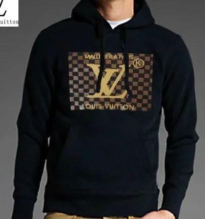 Лот: 3132795. Фото: 1. Черная толстовка Louis Vuitton. Другое (спортивная одежда)