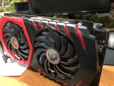 Лот: 18444131. Фото: 1. Msi gaming oc GTX 1060 6gb. Видеокарты