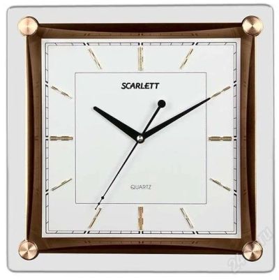 Лот: 2579523. Фото: 1. Настенные часы Scarlett SC-55GA... Часы настенные, настольные