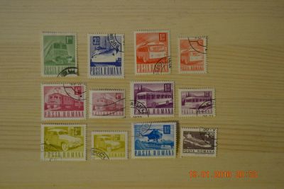 Лот: 6786720. Фото: 1. Марки Румынии, подборка из 12... Марки