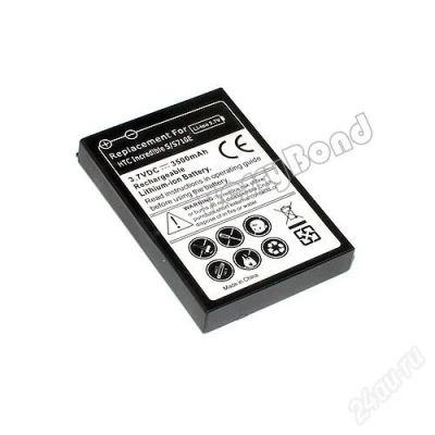 Лот: 1456792. Фото: 1. Батарея для HTC Incredible S 3500mAh... Аккумуляторы