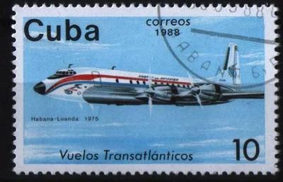 Лот: 6779332. Фото: 1. Куба 1988г авиация. Марки