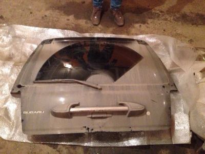 Лот: 7345703. Фото: 1. subaru forester sf5 дверь пятая... Кузов