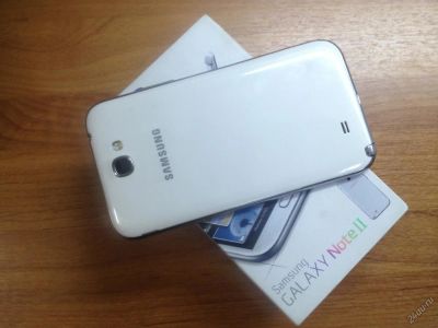 Лот: 4503125. Фото: 1. Samsung Galaxy Note 2 .Белый... Смартфоны