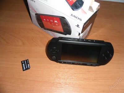 Лот: 1518090. Фото: 1. PSP E1008 Street+карта на 16Gb... Игровые приставки, консоли