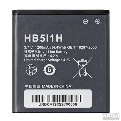 Лот: 9408005. Фото: 1. Акб (Аккумулятор) Huawei HB5i1... Аккумуляторы