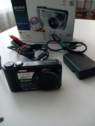 Лот: 13403051. Фото: 1. SONY Cyber-shot DSC-H55 Black. Цифровые компактные