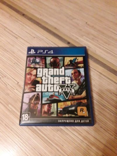Лот: 11152620. Фото: 1. GTA V для PS4, субтитры на русском... Игры для консолей