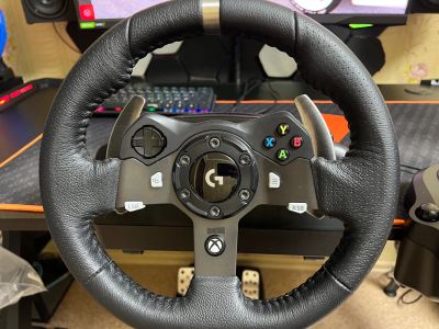 Лот: 20577287. Фото: 1. Logitech g920 + КПП Logitech G... Рули, джойстики