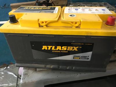 Лот: 18450825. Фото: 1. Аккумулятор atlas bx sa59520 agm. Аккумуляторы