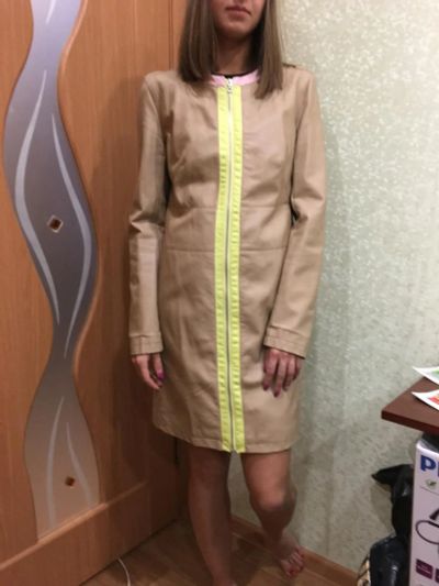 Лот: 7052196. Фото: 1. Плащ кожзам. Верхняя одежда