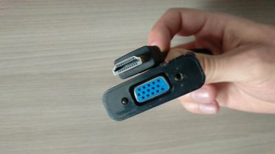 Лот: 20854747. Фото: 1. Переходник HDMI/VGA. Шлейфы, кабели, переходники