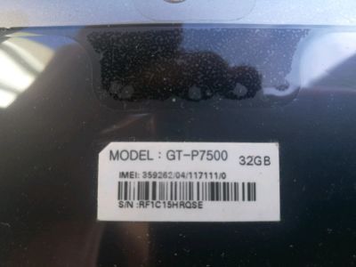 Лот: 12146238. Фото: 1. Планшет Samsung gt p7500. Планшеты