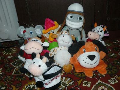 Лот: 1276873. Фото: 1. 8 игрушек одним лотом. Мягкие