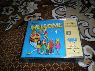 Лот: 1904558. Фото: 1. Диски к учебнику Welcome. Другое (литература, книги)