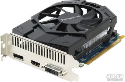 Лот: 8087021. Фото: 1. 1Gb PCI-E DDR5 Sapphire Radeon... Видеокарты