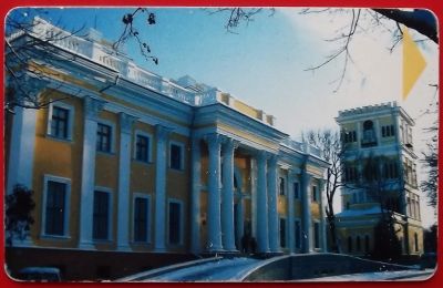 Лот: 2935619. Фото: 1. (№2903) телефонная карта "Дворец... Телефонные, пластиковые карты
