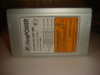 Лот: 3212384. Фото: 1. Блок питания FinePower. Корпуса, блоки питания