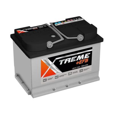 Лот: 20735849. Фото: 1. XTReME +EFB 74 обр (LB3.0, низк... Аккумуляторы