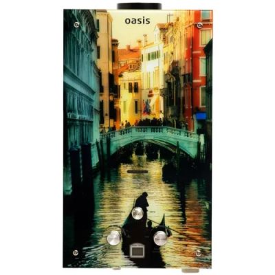 Лот: 24552281. Фото: 1. Газовая колонка Oasis Glass 20... Водонагреватели, бойлеры