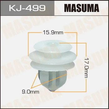 Лот: 11471257. Фото: 1. Клипса крепежная Masuma KJ-499. Кузов