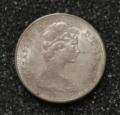 Лот: 22609455. Фото: 1. 10 центов 1966 года. Канада. Серебро... Америка