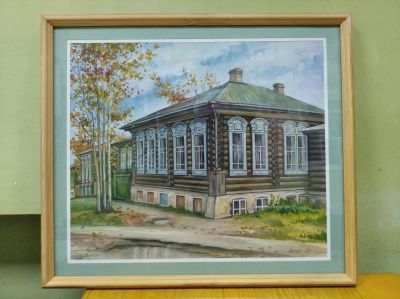 Лот: 17586574. Фото: 1. "Старый дом на улице Фефелова... Картины, гравюры
