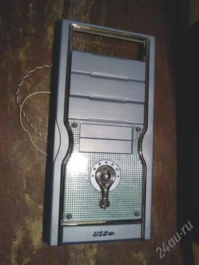 Лот: 2002902. Фото: 1. 1 . новое " лицо" старого системника... Корпуса, блоки питания