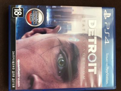 Лот: 17044562. Фото: 1. Detroit: Стать Человеком (Become... Игры для консолей