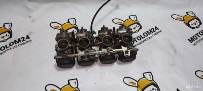 Лот: 23319035. Фото: 1. Карбюраторы Kawasaki ZX10 Tomcat... Запчасти