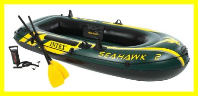 Лот: 7322386. Фото: 1. Лодка надувная Seahawk 2 Set 236х114х41... Другое (туризм, охота, рыбалка, самооборона)
