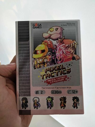 Лот: 15267380. Фото: 1. Настольная игра Pixel tactics... Настольные игры, карты