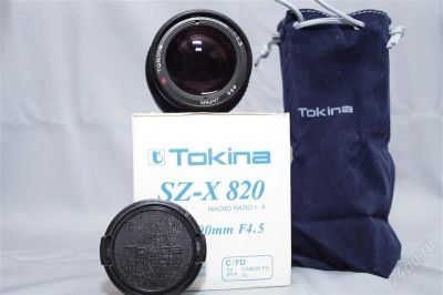 Лот: 1895107. Фото: 1. Помповый зум tokina 80-200/f4... Объективы