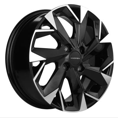 Лот: 21088537. Фото: 1. Диск Khomen 1508 Black-FP 6x15... Диски