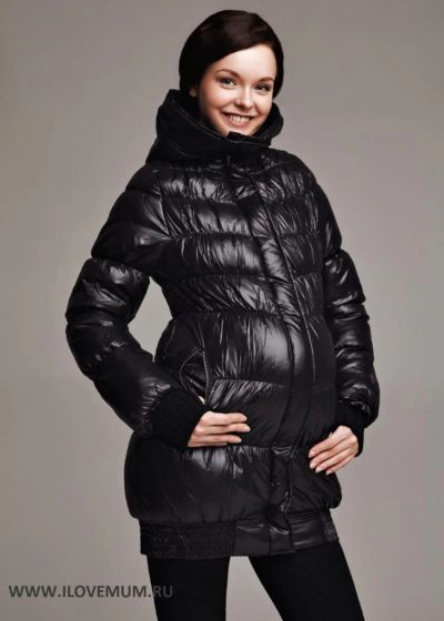 Лот: 4263161. Фото: 1. Зимняя слингокуртка I love mum... Верхняя одежда