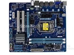 Лот: 8529743. Фото: 1. Материнская плата Gigabyte GA-H55M-S2... Материнские платы