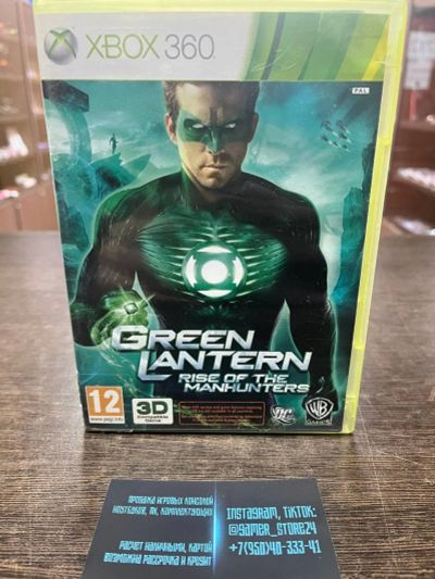 Лот: 18742746. Фото: 1. Green lantern: Rise of the manhunters... Игры для консолей
