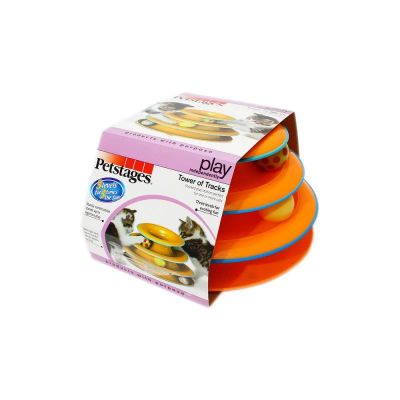 Лот: 10405575. Фото: 1. Игрушка petstages трек 3 этажа... Игрушки для животных