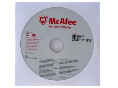 Лот: 4321106. Фото: 1. Антивирус McAfee internet security... Системные