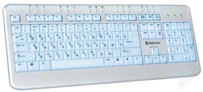 Лот: 792176. Фото: 1. Клавиатура с подсветкой Defender... Клавиатуры и мыши