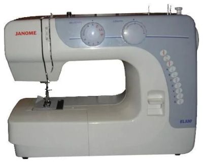 Лот: 16033257. Фото: 1. Швейная машина Janome EL530... Швейная, вязальная