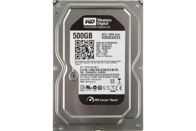Лот: 16740654. Фото: 1. 500ГБ жесткий диск WDC WD5003AZEX... Жёсткие диски (HDD)