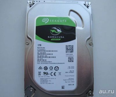 Лот: 12824155. Фото: 1. Жесткий диск Seagate 7200 BarraCuda... Жёсткие диски (HDD)