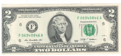 Лот: 2678749. Фото: 1. 2 доллара США.2009 год. Пресс. Америка
