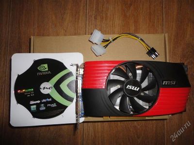 Лот: 2879215. Фото: 1. Неслабая видеокарта GeForce GTX... Видеокарты