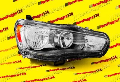 Лот: 18652211. Фото: 1. Фара Mitsubishi Lancer (2007-... Оптика и освещение